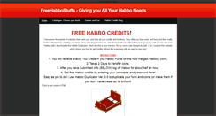 Desktop Screenshot of freehabbostuffs.weebly.com