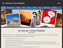 Tablet Screenshot of mrbonnar.weebly.com