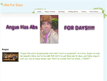 Tablet Screenshot of absfordays.weebly.com