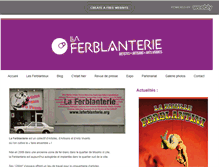 Tablet Screenshot of laferblanterie.weebly.com