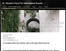 Tablet Screenshot of frenchforinternationalsuccess.weebly.com