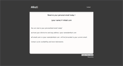 Desktop Screenshot of mikati.weebly.com