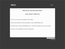 Tablet Screenshot of mikati.weebly.com