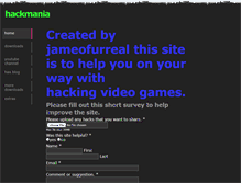 Tablet Screenshot of hackmaniadownloads.weebly.com