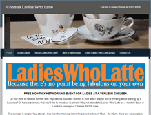 Tablet Screenshot of chelsealadieswholatte.weebly.com