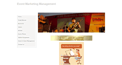 Desktop Screenshot of eventmanagementifim.weebly.com
