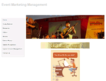 Tablet Screenshot of eventmanagementifim.weebly.com