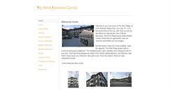 Desktop Screenshot of mywestkelownacondo.weebly.com