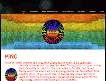 Tablet Screenshot of prideinnorthcumbria.weebly.com