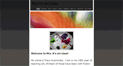 Desktop Screenshot of mrsksartists.weebly.com