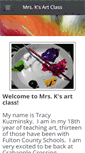 Mobile Screenshot of mrsksartists.weebly.com