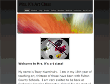 Tablet Screenshot of mrsksartists.weebly.com