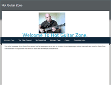 Tablet Screenshot of hotguitarzone.weebly.com