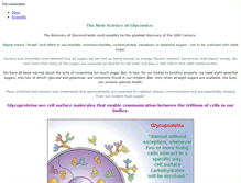 Tablet Screenshot of glyconutrients.weebly.com