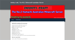 Desktop Screenshot of infinitycraft.weebly.com