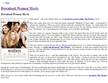 Tablet Screenshot of download-women-movie.weebly.com