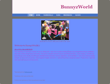 Tablet Screenshot of bunnyzwrld.weebly.com