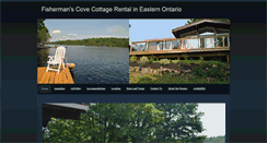 Desktop Screenshot of fishermanscovecottage.weebly.com