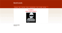 Desktop Screenshot of davidlewis09.weebly.com