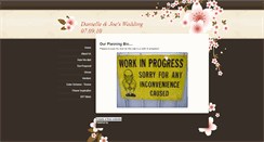 Desktop Screenshot of dandjwedding.weebly.com