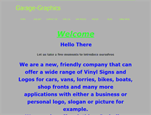 Tablet Screenshot of garage-graphics.weebly.com