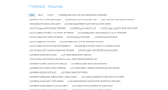 Desktop Screenshot of footwearreviewst2.weebly.com