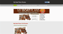 Desktop Screenshot of myboatplansreview.weebly.com