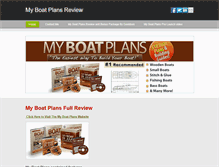 Tablet Screenshot of myboatplansreview.weebly.com