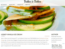 Tablet Screenshot of butterisbetter.weebly.com