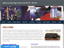 Tablet Screenshot of beafjrotc.weebly.com