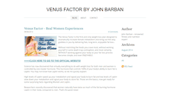 Desktop Screenshot of john-barban-venus-factor.weebly.com