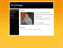 Tablet Screenshot of cliotechnology.weebly.com