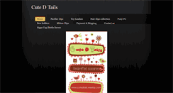 Desktop Screenshot of cutedtails.weebly.com