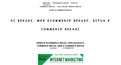 Desktop Screenshot of ecommerce-bekasi.weebly.com