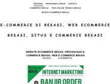 Tablet Screenshot of ecommerce-bekasi.weebly.com