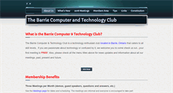 Desktop Screenshot of barrietechnology.weebly.com