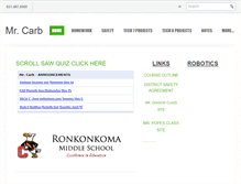 Tablet Screenshot of mrcarbonaro.weebly.com