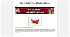 Desktop Screenshot of catch-ur-cheating-spouse.weebly.com