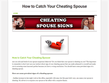 Tablet Screenshot of catch-ur-cheating-spouse.weebly.com