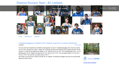 Desktop Screenshot of distancerunnerslebbeke.weebly.com