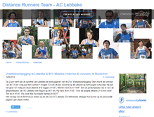 Tablet Screenshot of distancerunnerslebbeke.weebly.com