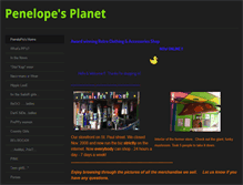 Tablet Screenshot of penelopesplanet.weebly.com