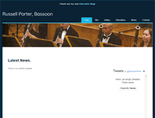 Tablet Screenshot of bassoonporter.weebly.com