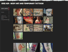 Tablet Screenshot of erieairbrushtattoo.weebly.com