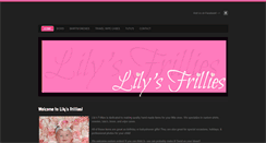 Desktop Screenshot of lilysfrillies.weebly.com