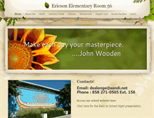 Tablet Screenshot of ericsonroom56.weebly.com