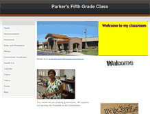 Tablet Screenshot of dparker.weebly.com