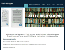 Tablet Screenshot of chrismorganastec.weebly.com