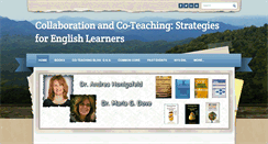 Desktop Screenshot of coteachingforells.weebly.com