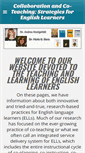 Mobile Screenshot of coteachingforells.weebly.com